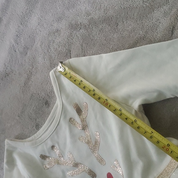 NWT Cat and Jack Festive Deer Antler Joy Dress - Picture 9 of 10